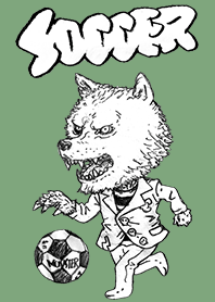 할로윈 잊어 늑대 인간 축구