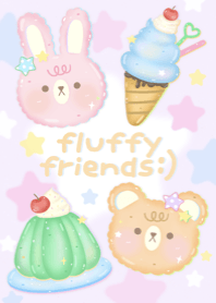 fluffy friends :) - pastel