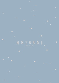NATURAL -LIGHT BLUE-