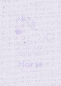 Horse & heart ver_Purple4