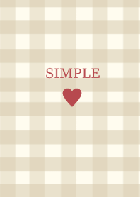 SIMPLE HEART --check fallred