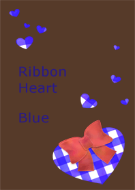 Ribbon Heart(Blue)