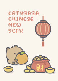 CAPYBARA CHINESE NEW YEAR.