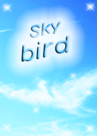 青空に雲の鳳凰