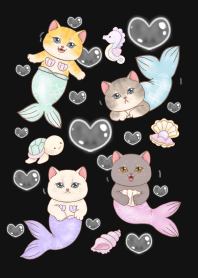 cutest Cat mermaid 100