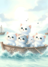 Cats on a Boat