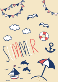 Marine theme.