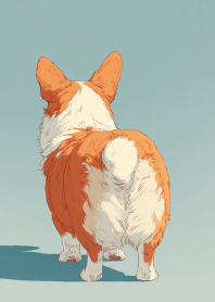 Tsundere Corgi: Ignoring You