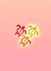 Turtle's 3 brothers Orange Red