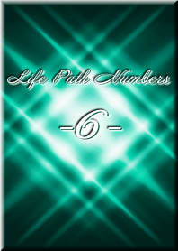 Life Path Numbers -6-Green