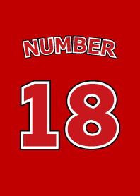 Number 18 red version