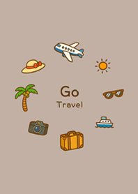 Let's travel together(brown)