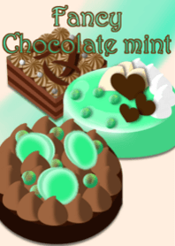 Fancy chocolate mint