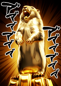 金運UP‼黄金のマーモット‼