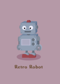 レトロロボット　/　くすみピンク