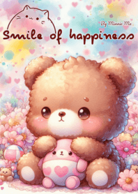 Smile of bear cub's NO.24