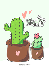 Succulent J-light gray green (bw3)