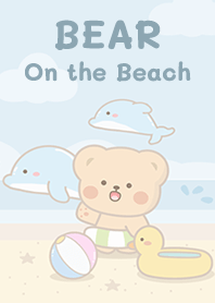 Bear on the beach!