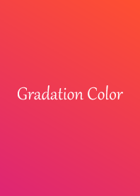 Gradation Color *Pink&Orange*