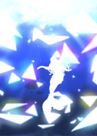 Mermaid under the ocean