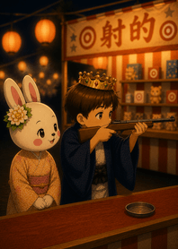 GochiUsagi & Kiran - Shooting Game Date