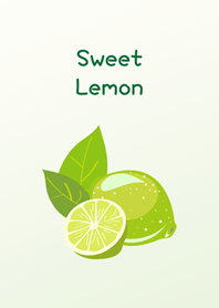 Delicious sweet and sour lemon