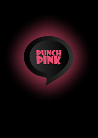 Punch Pink Button In Black V.4