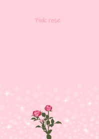 March's birth flower,Pink rose.