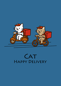 Your cat deliveryman-GrayBlue