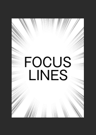 集中線の着せかえ/チャコールグレイ