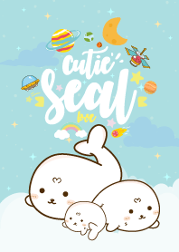 Seal Cutie Galaxy Sea