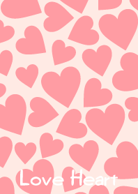 Love Heart -PINK&BEIGE-