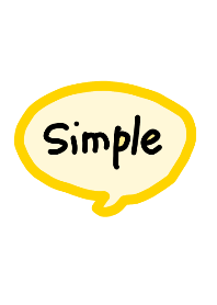 simple【きいろ】