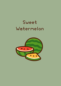Cooling watermelon(grey green)