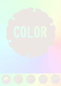 beige color rainbow  G21