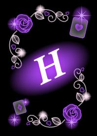 H-Initial-Purple Rose Illumination