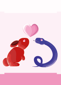 ekst Red (Rabbit) Love Blue (Snake)