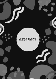 Abstract Cod Black