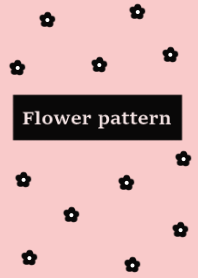 flower pattern_quartz black