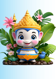 ตุ๊กตาปั้นแบบไทย