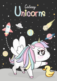 Unicorn On Galaxy