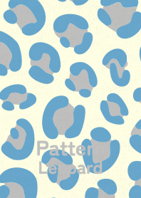 Pattern Leopard Chalk blue