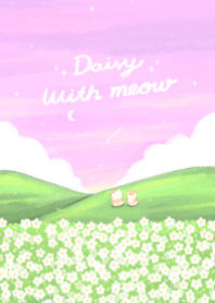 Daisy with meow