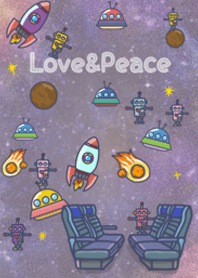 GALAXY太空旅行紫色[Space Adventure]