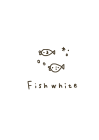 white and fish