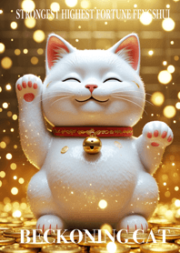 Wealth luck beckoning cat 36