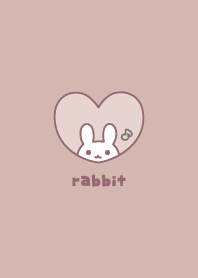 Rabbits Musical note - Dullness Pink