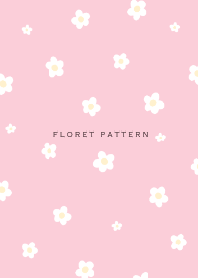 Floret Pattern  - 06-05 Pink Ver.i