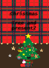 クリスマス(ツリーとプレゼント2)