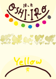 I found my OSHI-IRO , Yellow-89